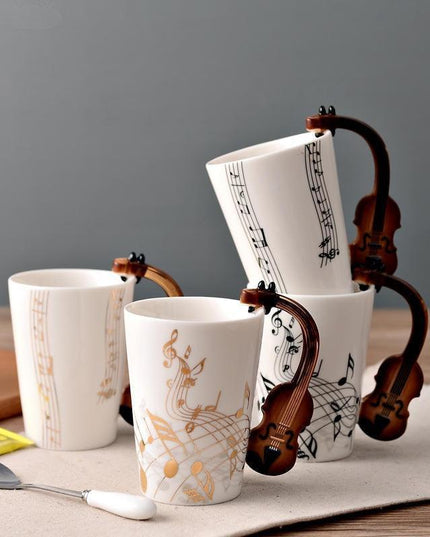 Guitar Harmony Mug - Sip Your Favorite Tunes ☕️🎶