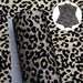 Leopard Glitter Velvet Fabric Bundle for Fashionable DIY Creations