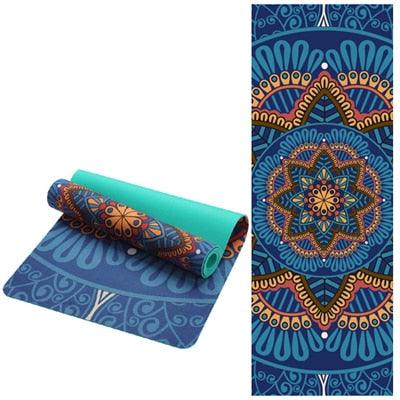 Serenity Mermaid Personalized Yoga Mat - Ultimate Customization for a Calm Practice
