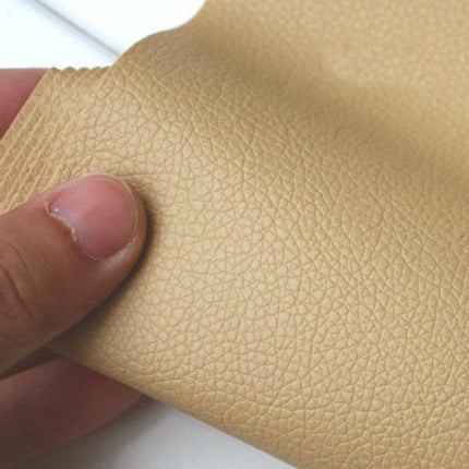 Elegant Litchi Textured PU Leather for Artisan Creations