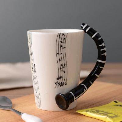 Guitar Harmony Mug - Sip Your Favorite Tunes ☕️🎶