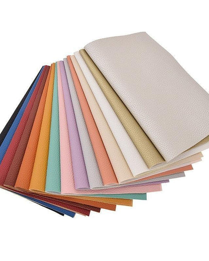 Litchi Textured PVC Craft Sheet: Stylish Faux Leather for Innovative DIY Creations