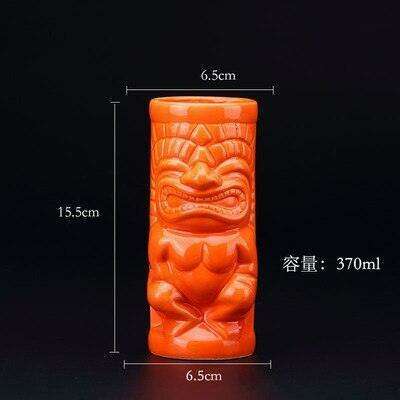 Vetro Ceramic Tiki Juice Mug: Elevate Your Beverage Experience