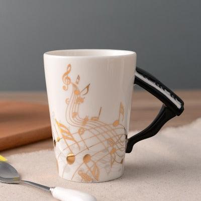 Guitar Harmony Mug - Sip Your Favorite Tunes ☕️🎶