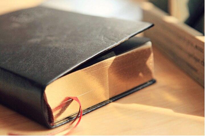 Vintage Leather Bible Diary Notebook - Exquisite Agenda Organizer