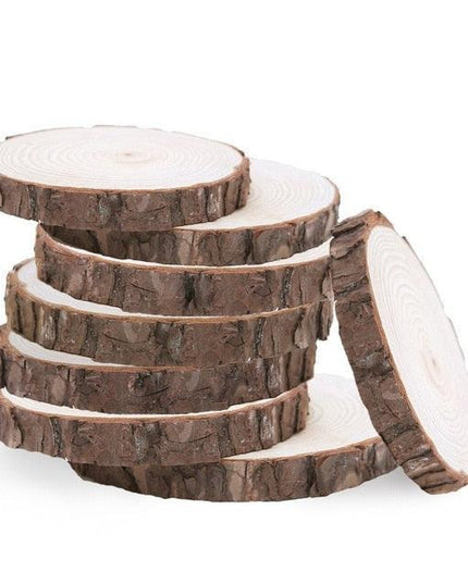 Rustic Elegance: Artisan Handmade Wooden Coasters for Stylish Dining