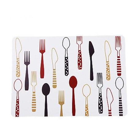 Kid-Friendly Washable Placemats in Sets of 2 or 4, Size 40*28cm
