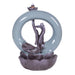 Ceramic Buddha Hand Backflow Incense Holder with Waterfall Effect