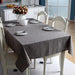 Elegant Linen and Cotton Blend Table Cover for Stylish Home Decor