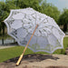 Elegant Victorian Lace Parasol for Special Occasions and Photography