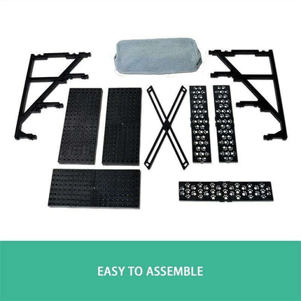 Lavish Lambswool Pet Steps - Chic and Secure Climbing Aid for Small and Senior Pets