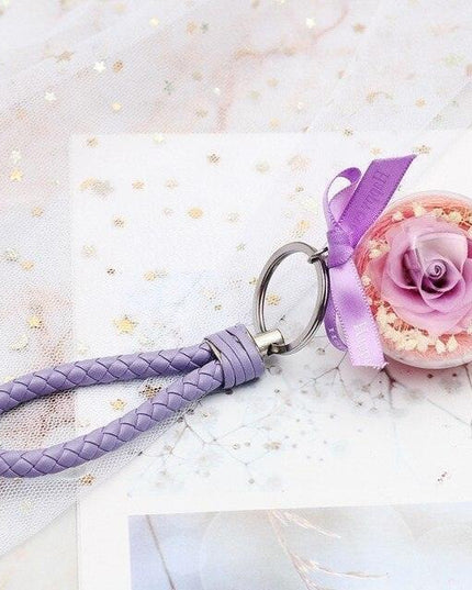 Timeless Romance: Stunning Preserved Rose in Glass Cloche - Authentic Bloom, Lasting Elegance, Enduring Beauty