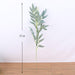 Willow Leaf Artificial Branch - Lifelike Green Foliage for Indoor and Outdoor Decor