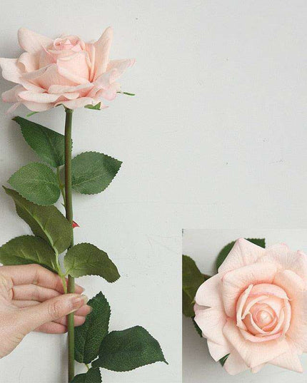 Elegant Silk Rose Collection - Set of 5, 12cm Decorative Blooms