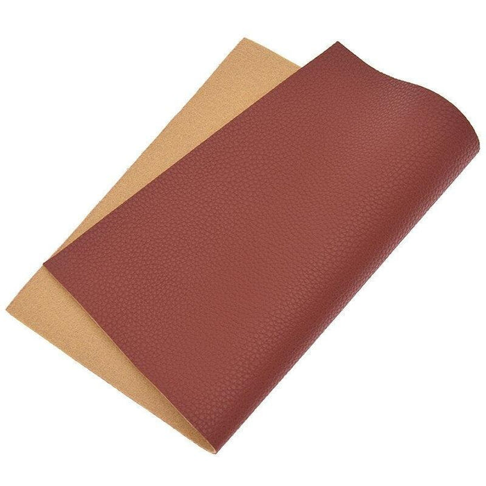 DIY Litchi Faux Leather Sheet: Premium PVC Crafting Material