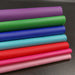 Vibrant Rainbow Faux Leather Crafting Bundle - 7 Piece Kit