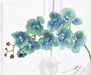 Realistic 10-Piece Real Touch Artificial Butterfly Orchids Bouquet