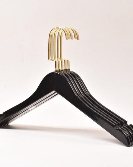 Personalized Premium Wooden Hangers - Set of 10