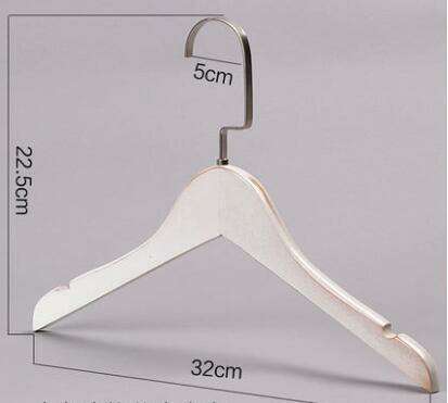 Luxury Wooden Hanger Set - 10 Piece Collection for a Chic Closet Upgrade