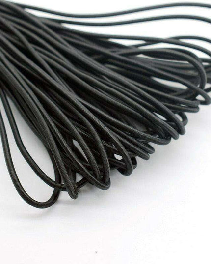 Sleek Monochrome Polyester Cord Collection: Premium Crafting Essentials