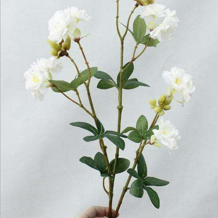 Sakura Silk Blossom Branch - Elegant Artificial Floral Arrangement for Home & Events