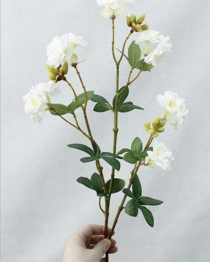 Sakura Silk Blossom Branch - Elegant Artificial Floral Arrangement for Home & Events