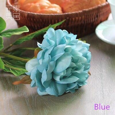 Elegance in Bloom: Autumn Peony Silk Bouquet for Fall Decor and Events