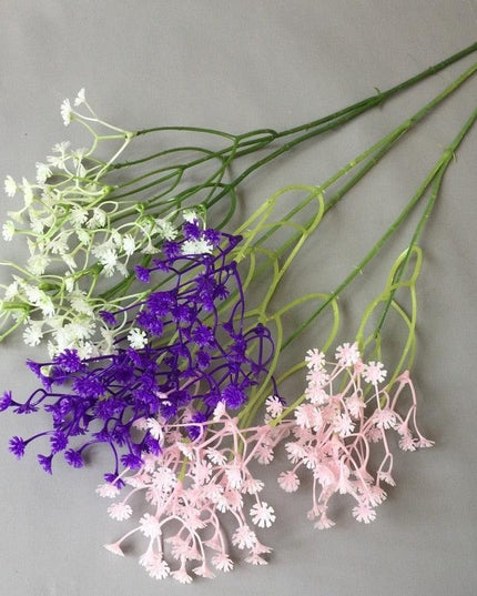 Delicate Artificial Gypsophila Stem Bouquet for Elegant Décor