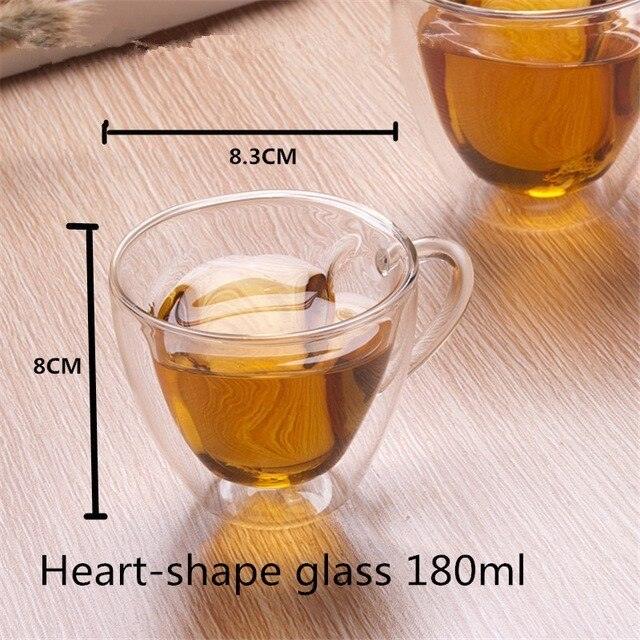 Double Wall Glass Cup for Sustained Beverage Temperature