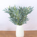 Lifelike Artificial Willow Branch with Green Leaves - Home and Garden Decoration Piece