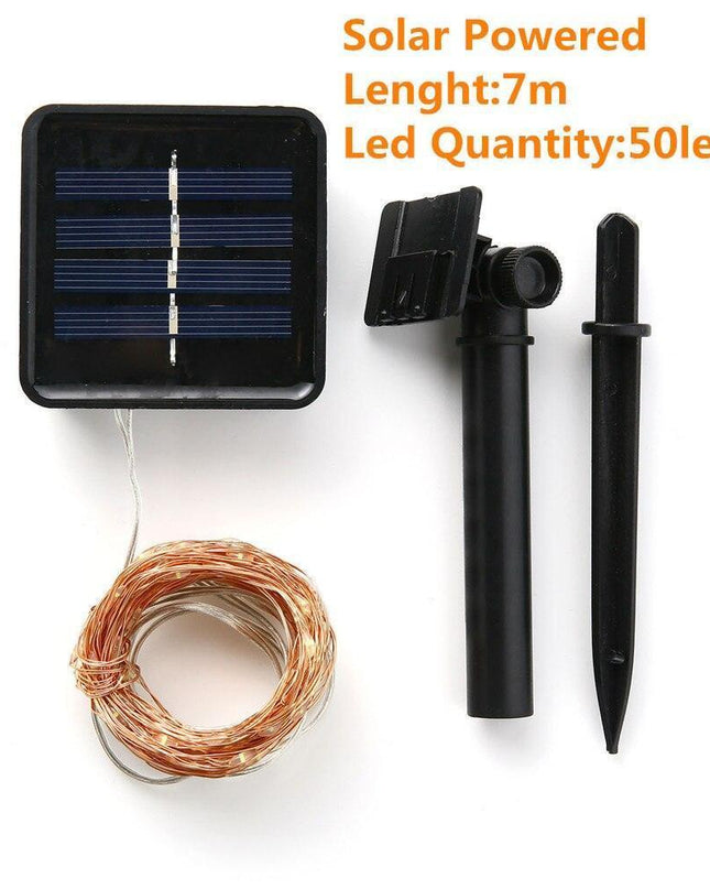 Solar-Powered Enchanted Fairy Lights - Transform Your Outdoor Space into a Magical Retreat