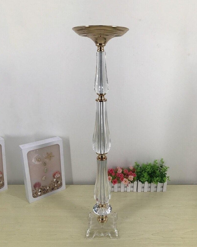 Elegant 30.7" Acrylic Vase for Weddings and Home Decor