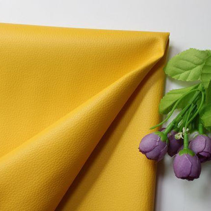 Elegant Litchi Textured PU Leather for Artisan Creations