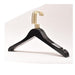 Customizable Solid Wood Clothes Hanger Set - Pack of 10