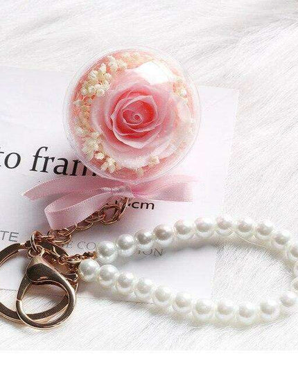 Eternal Radiance: Preserved Rose in Illuminated Glass Dome