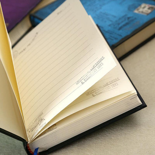 Vintage Hardcover Personal Diary Journal Notebook for Productivity and Elegance