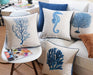 Nautical Dream Reversible Cushion Cover by Maison d'Elite