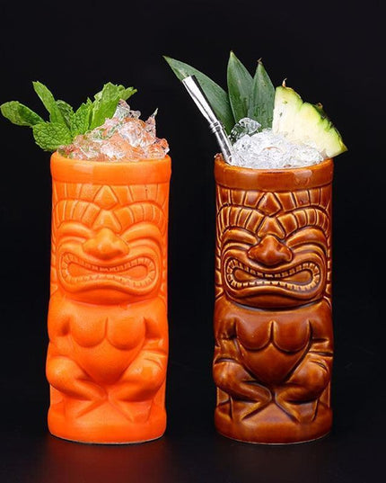 Vetro Ceramic Tiki Juice Mug: Elevate Your Beverage Experience