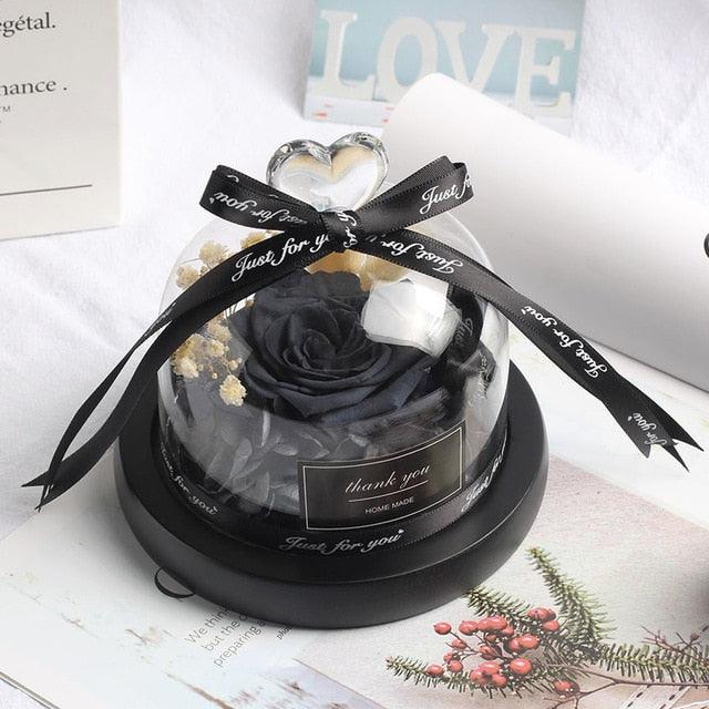 Eternal Romance Rose Glass Dome: A Timeless Symbol of Love and Grace
