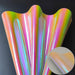 Reflective Holographic Iridescent Faux Leather - Essential Crafting Material