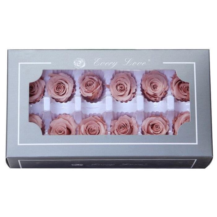Eternal Rose Head - Grade A Preserved Real Rose for Wedding & Home Decoration