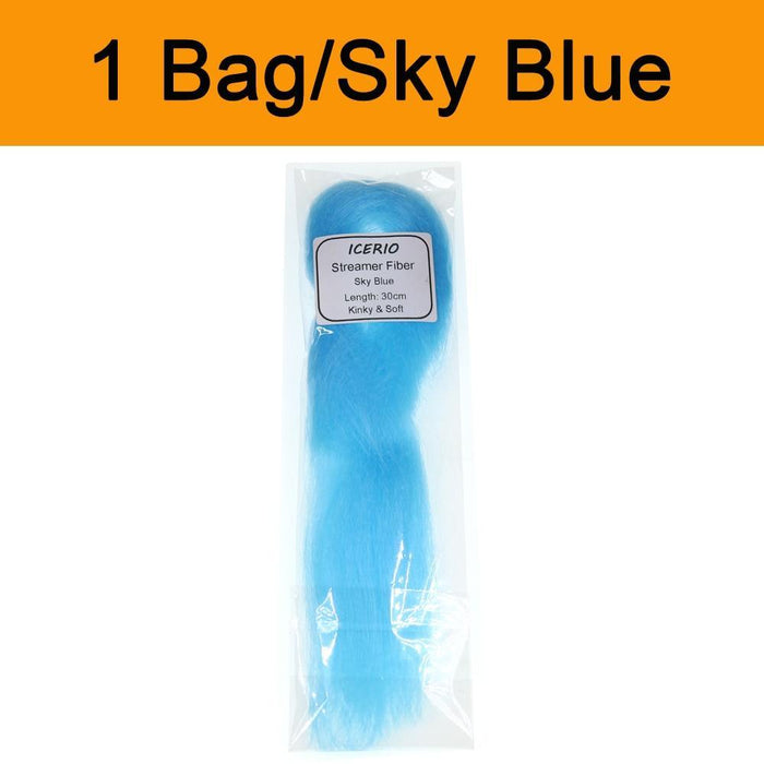 Transform Your Fly Fishing with the Ultimate Bass Streamer Fiber Kit - 01pack Kinky Fly Fibers