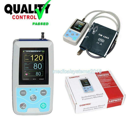 Advanced 24-Hour Ambulatory Blood Pressure Monitor - Contec ABPM50