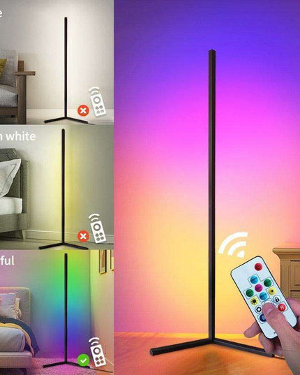 Elevate Your Living Space with the Mesmerizing RGB LED Floor Lamp: Experience the Ultimate in Dynamic Lighting