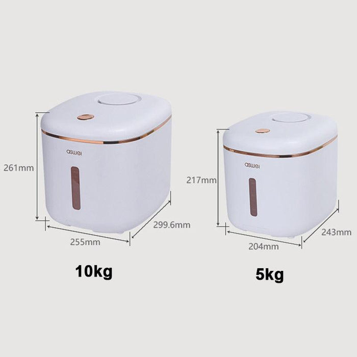5/10kg Premium Airtight Food Storage Container for Fresh and Organized Kitchen