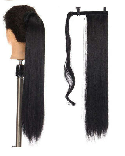 Transformative 24-Inch Magic Sticker Ponytail Extension