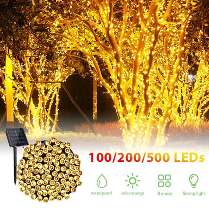 Magical Eco-Friendly Solar Fairy Lights for Outdoor Decor