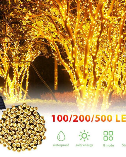 Magical Eco-Friendly Solar Fairy Lights for Outdoor Decor
