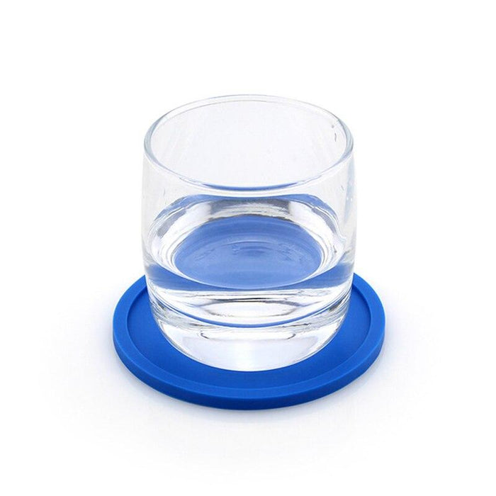 Stylish Silicone Coaster Collection - Sophisticated Home and Office Accessory