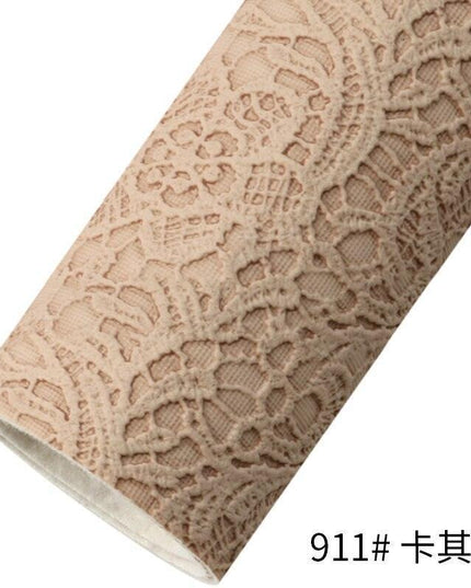 Luxurious Textured Faux Leather Craft Sheet - Premium Vinyl for DIY Creations